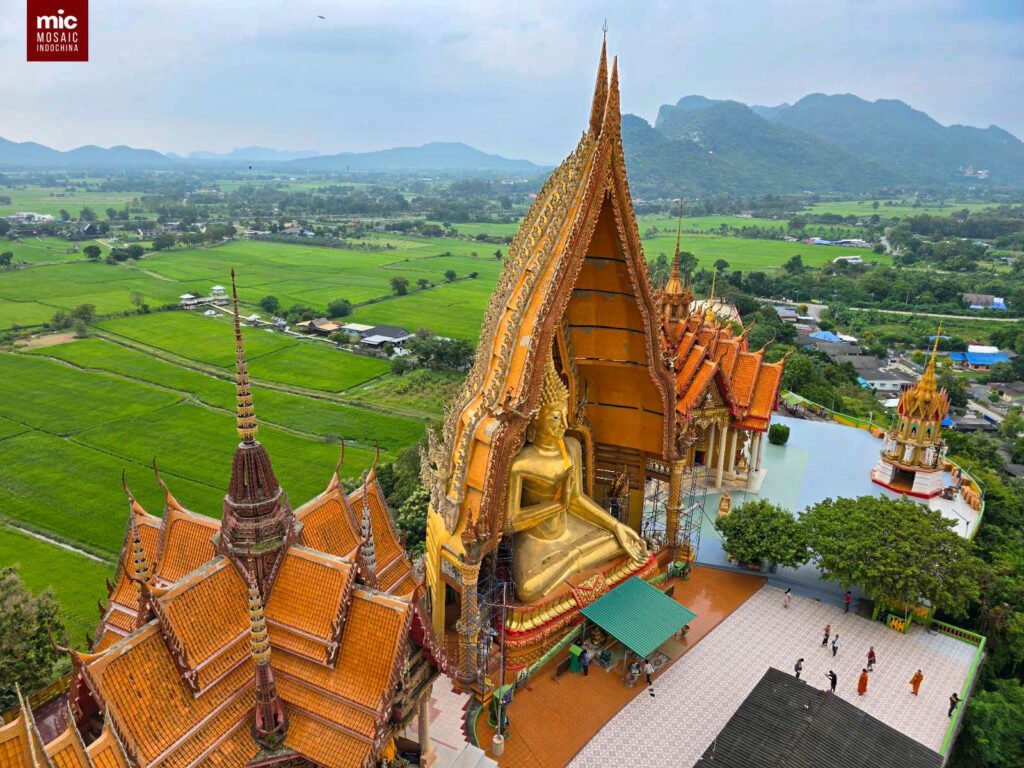 Wat Tham Suea in Kanchanabur of Thailand