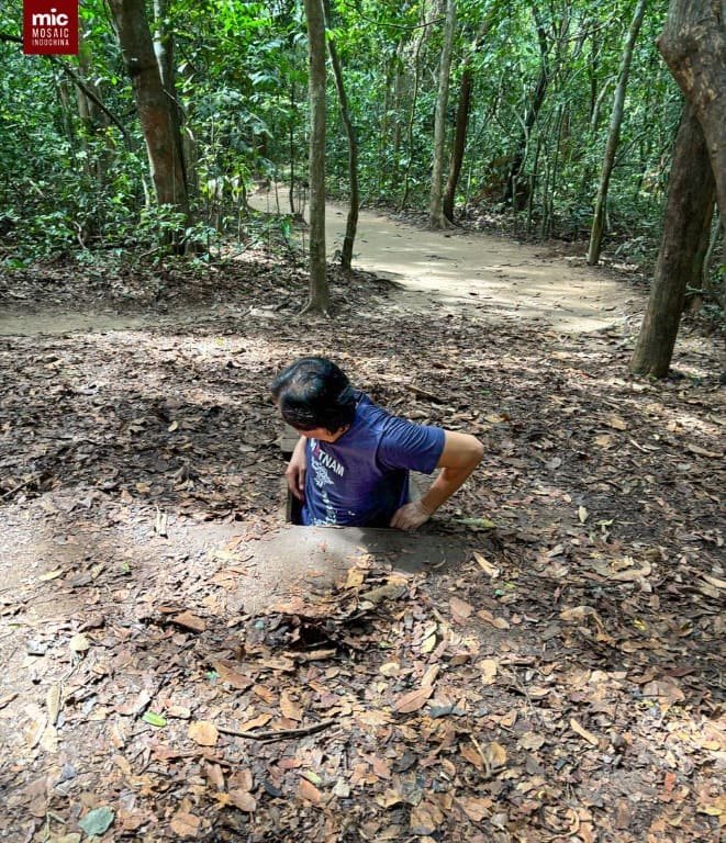 Cu Chi Tunnels are one of the major higlights of Vietnam.