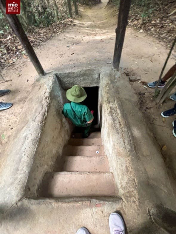 Cu Chi Tunnels are one of the major highlights of Vietnam.