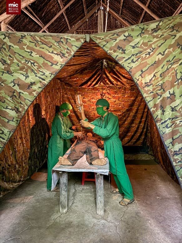 Cu Chi Tunnels are one of the best places to visit in Vietnam.