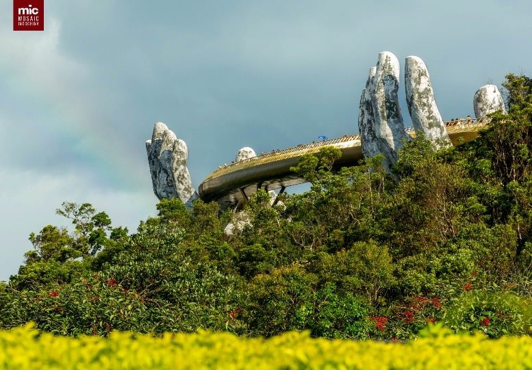 Golden Bridge in Ba Na Hills, one of the must-visit places in Vietnam