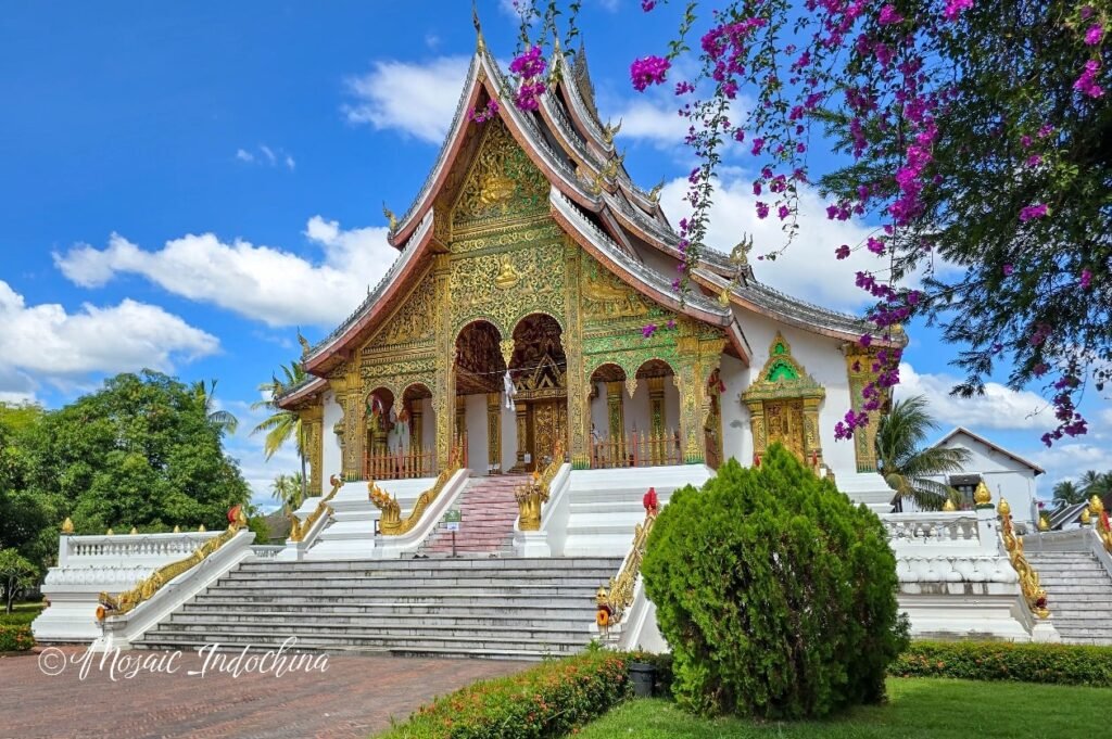 Luang Prabang National Museum, once the old golden palace, also known as Haw Kham, in downtown Luang Prabang