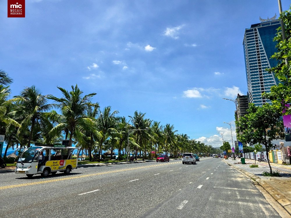 Da Nang is a major city and one of the most beautiful cities in Vietnam.