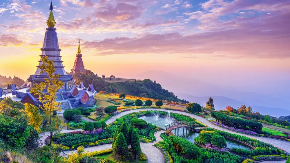 Doi Inthanon, the highest mountain in Thailand and a must-visit highlight in Chiang Mai