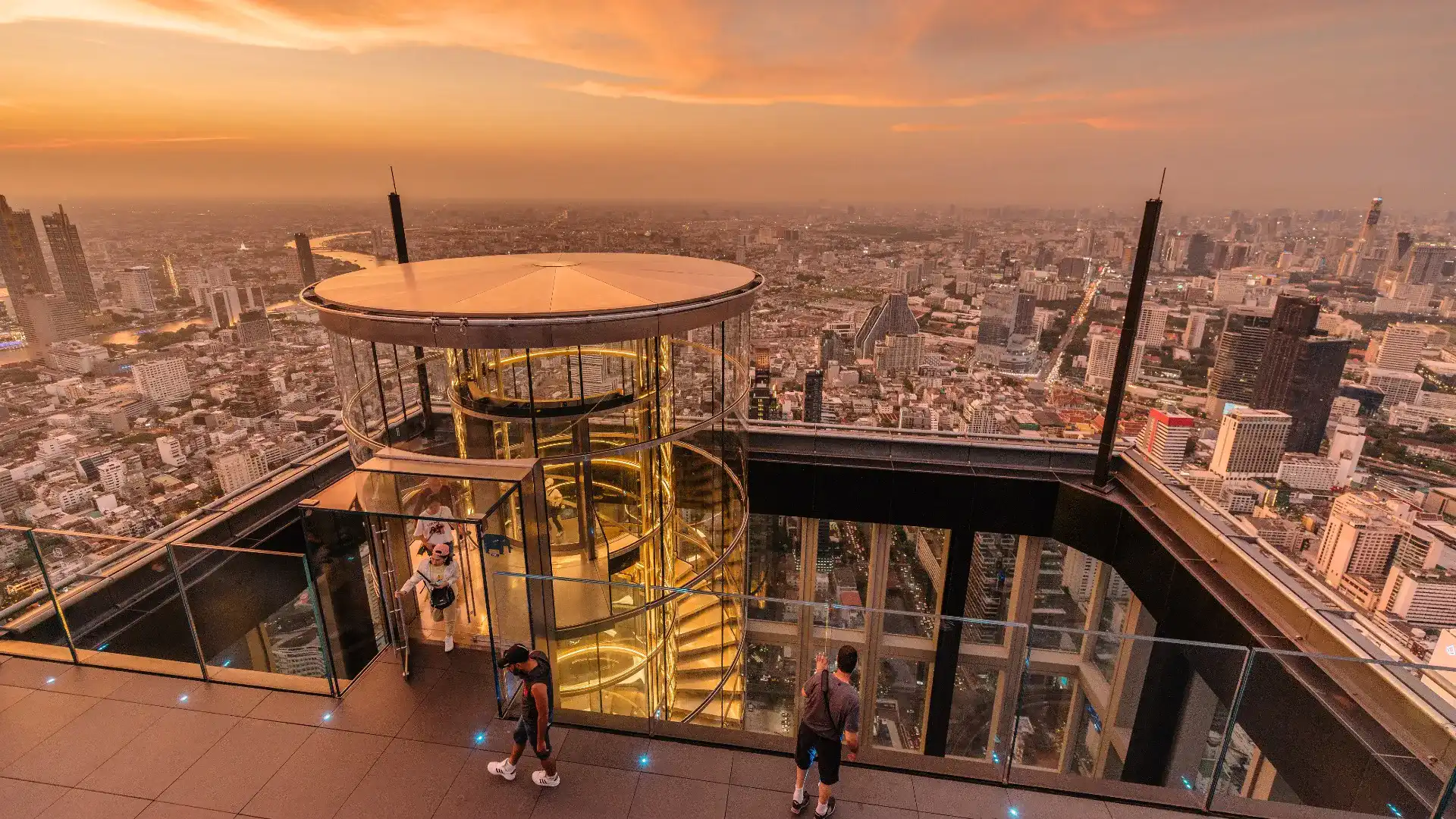Sky Walk at King Power Mahanakhon, a must-see highlight in Bangkok