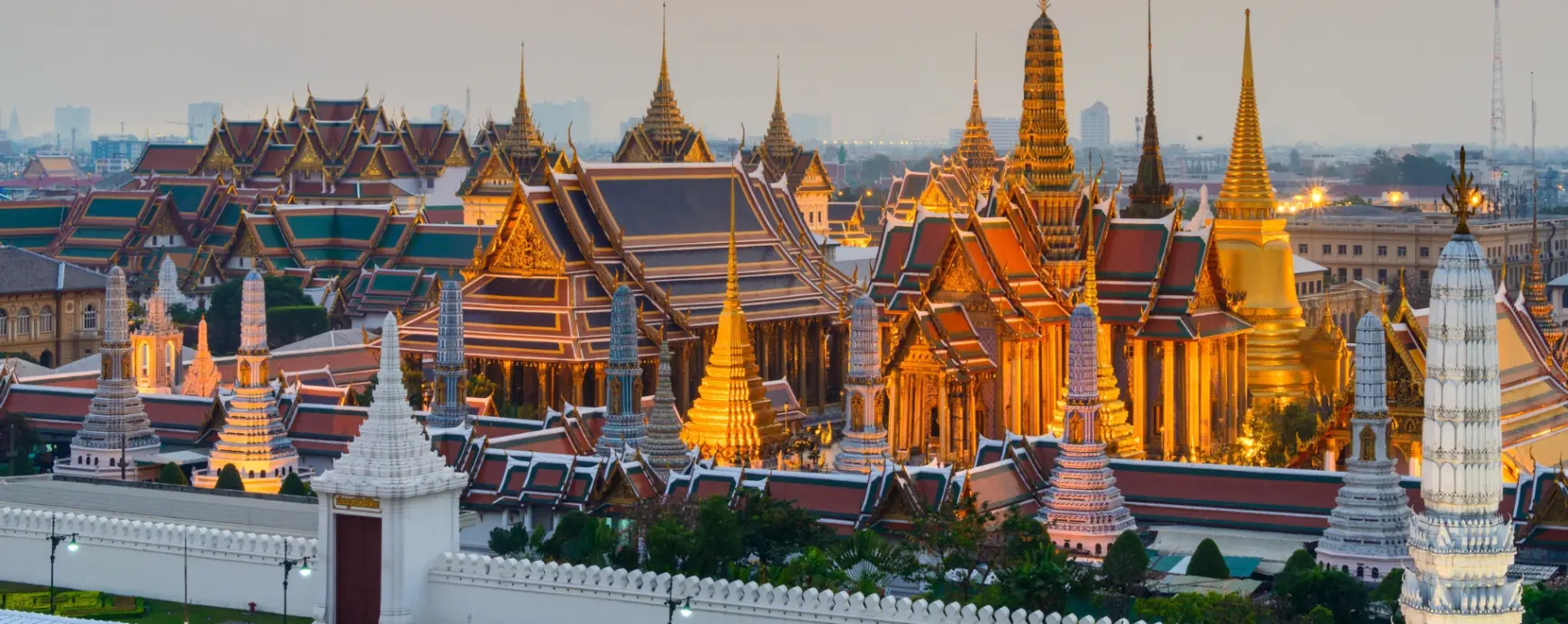 The Grand Palace, a highlight of Bangkok city tours
