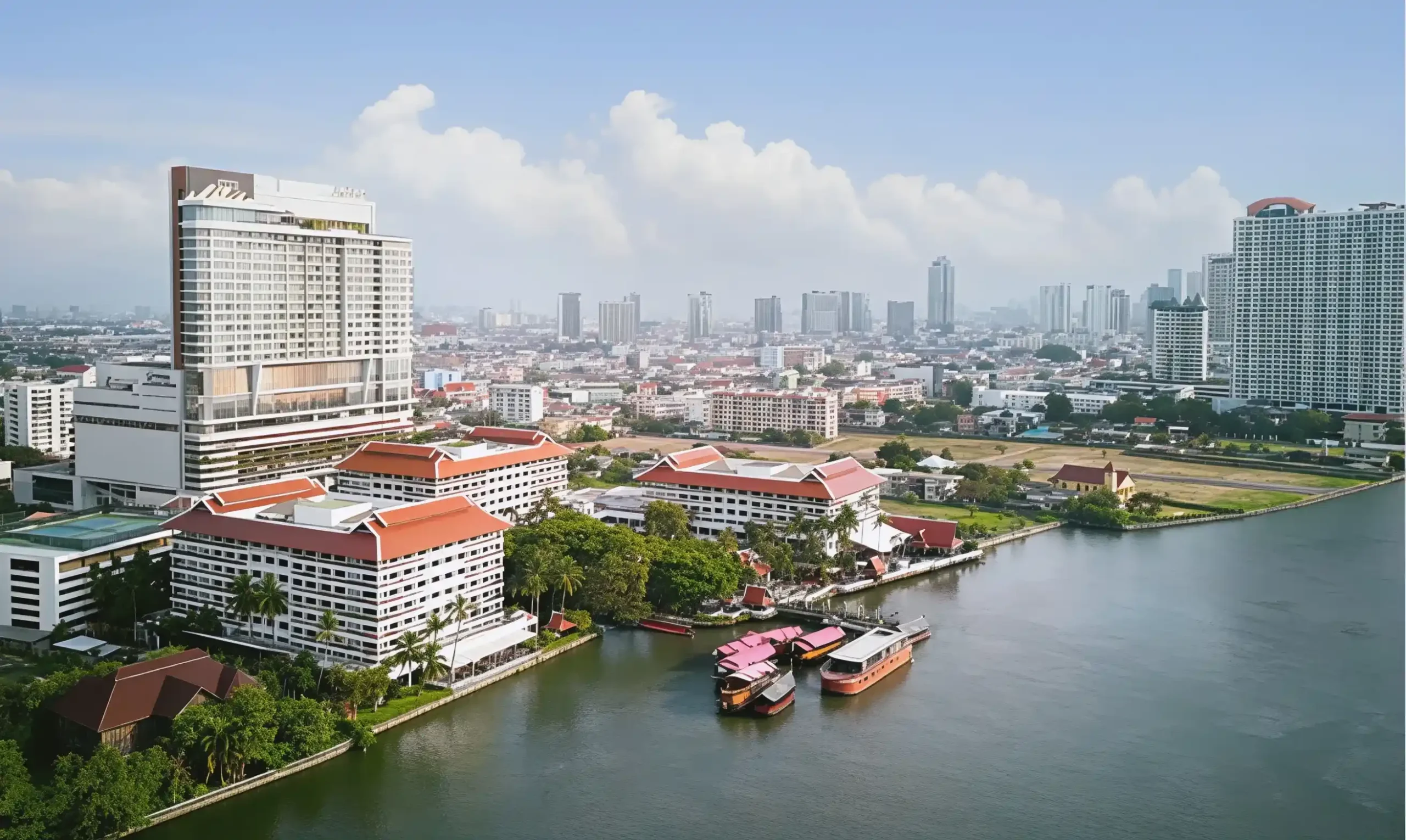 Anantara Riverside Bangkok Resort is a luxury hotel in Bangkok.