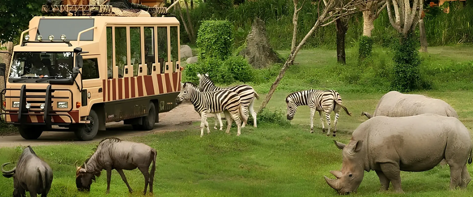 Safari World and Marine Park in Bangkok, two highlight spots to see wildlife and marine shows