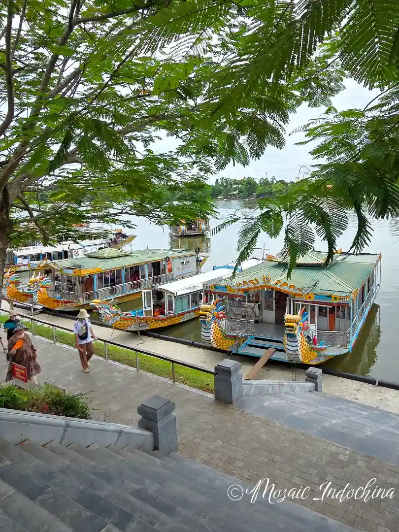 Boats on the Perfume River