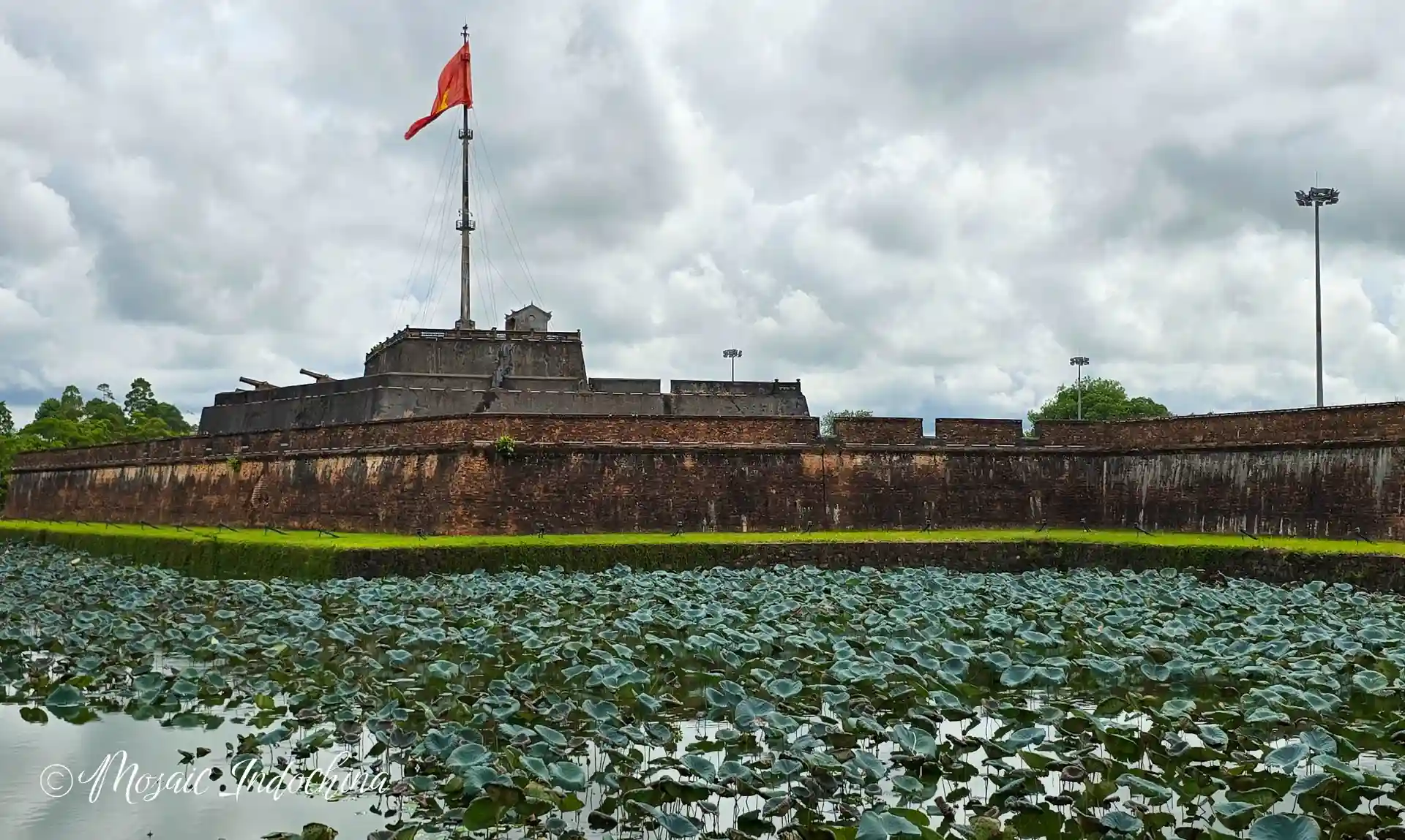 Ky Dai Fort at the Imperial City of Hue, a highlight in Central Vietnam
