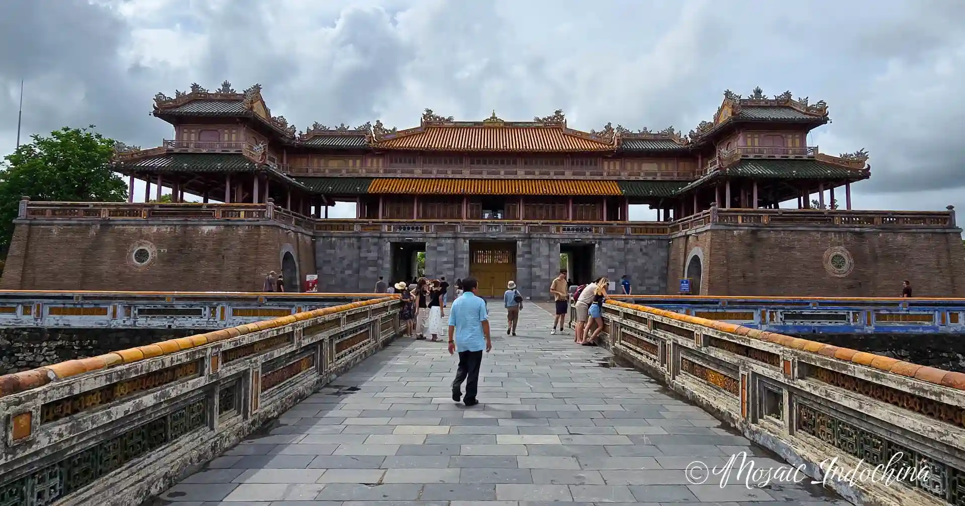 Ngo Mon Gate at Hue Imperial City, one of the Complex of Hue Monuments listed by UNESCO