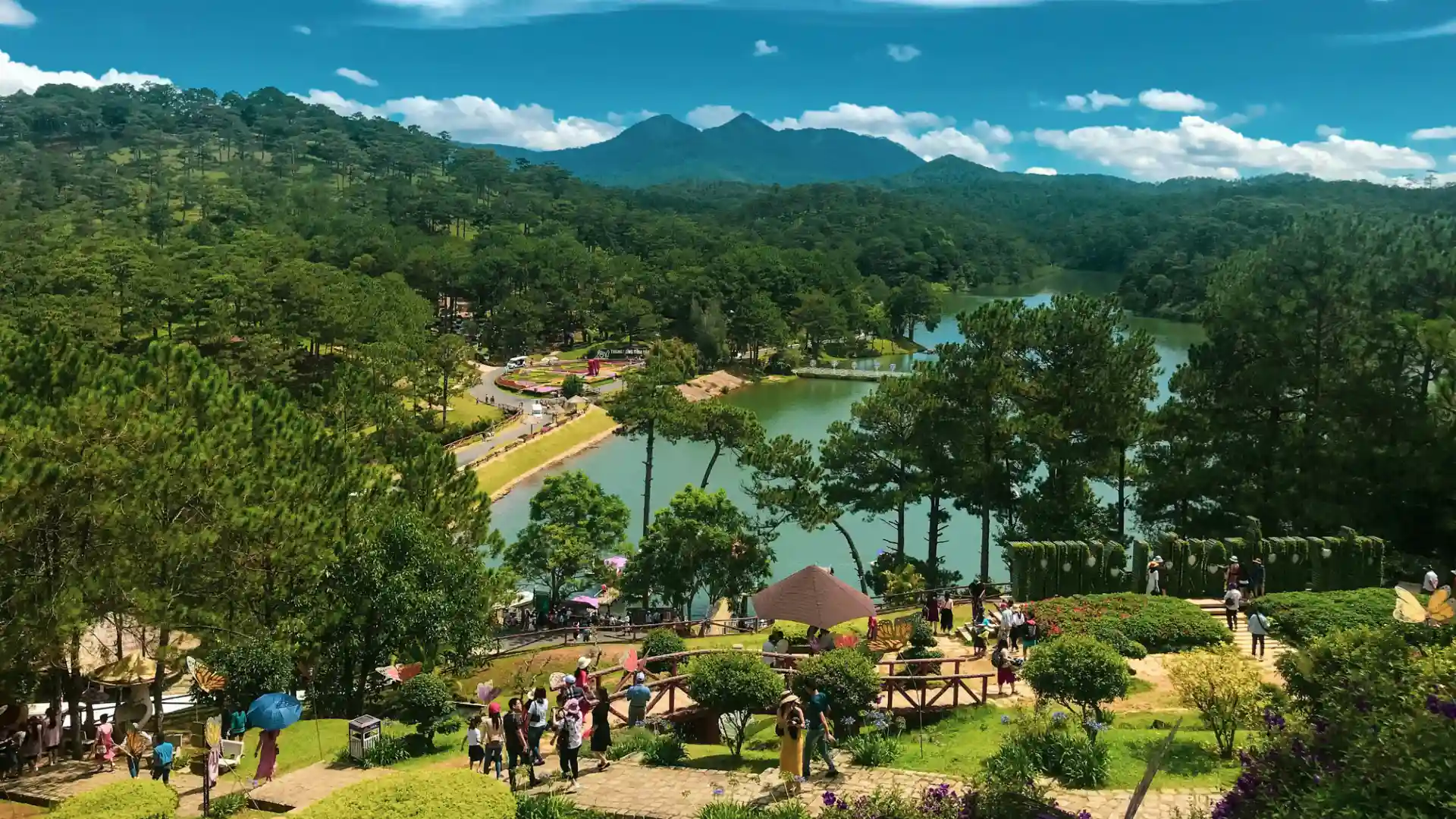 Love Valley in Dalat, a popular highland destination in Veitnam