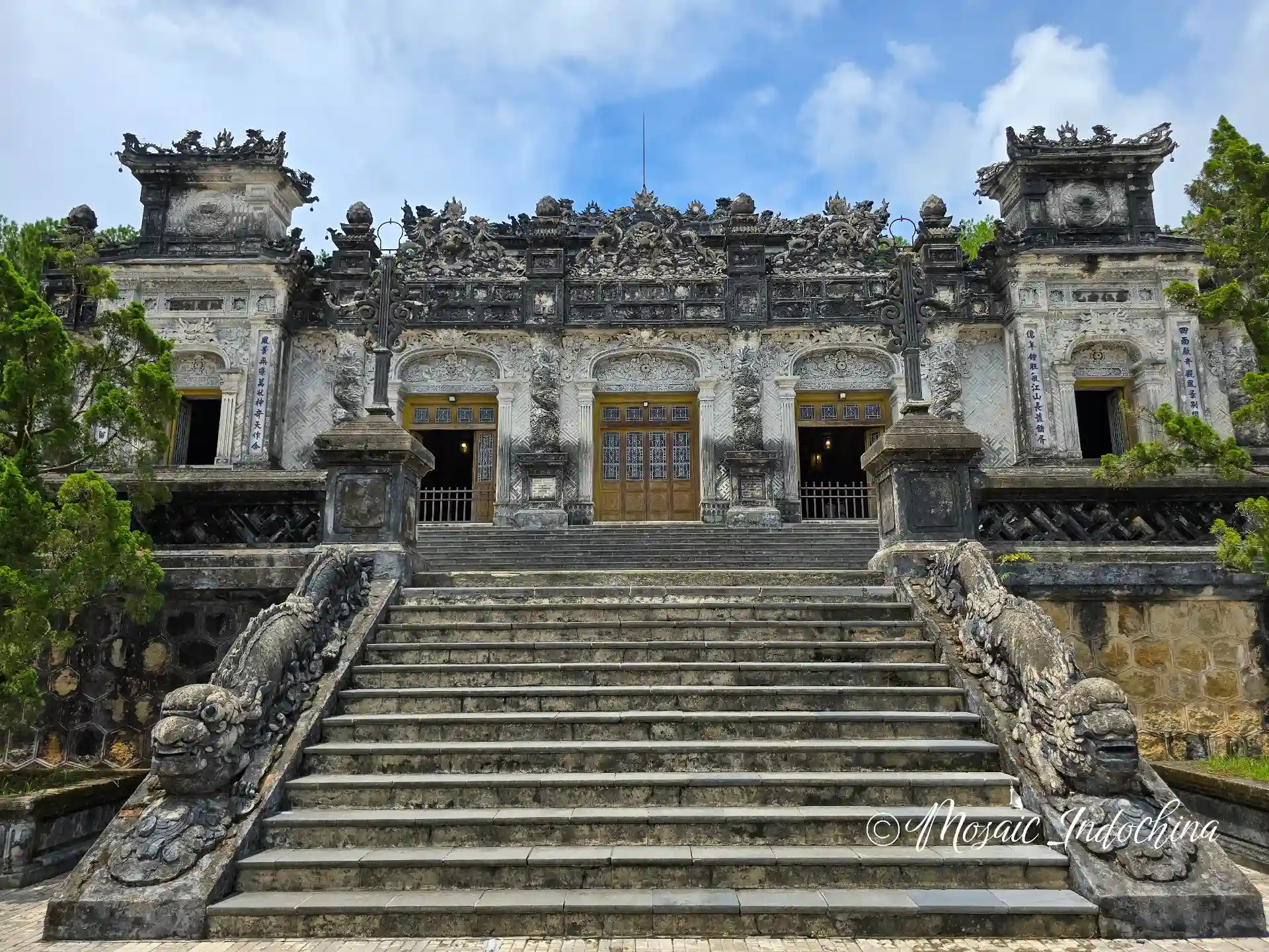 Royal Tomb of Emperor Khai Dinh, the penultimate king of the Nguyen dynasty of Hue