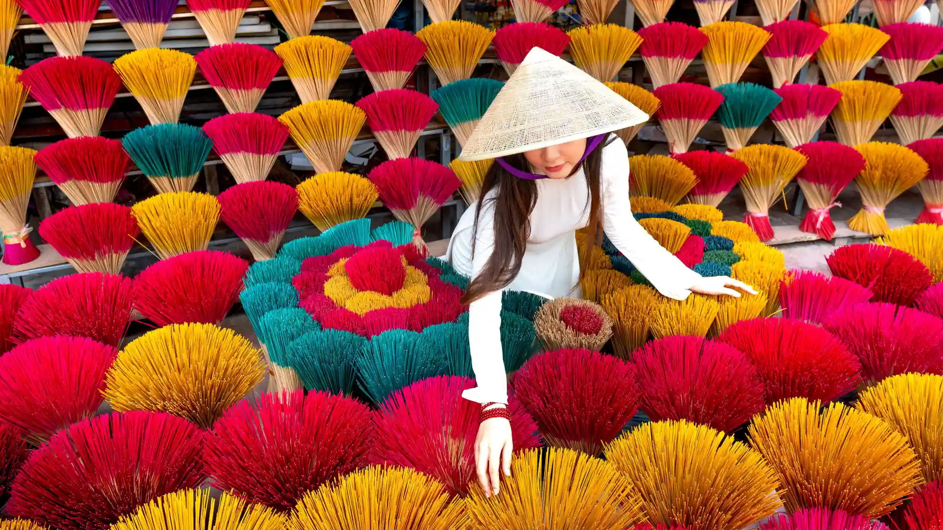 Thuy Xuan Incense Village near the historical city of Hue