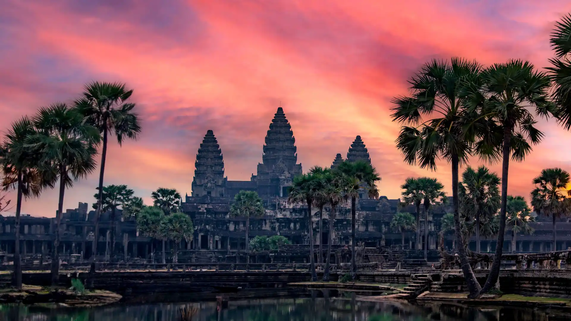 Angkor Wat at sunrise