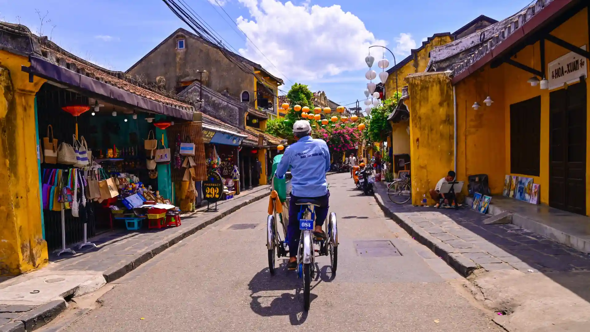 Hoi An Ancient Town is a famous tourist attraction in Central Vietnam.