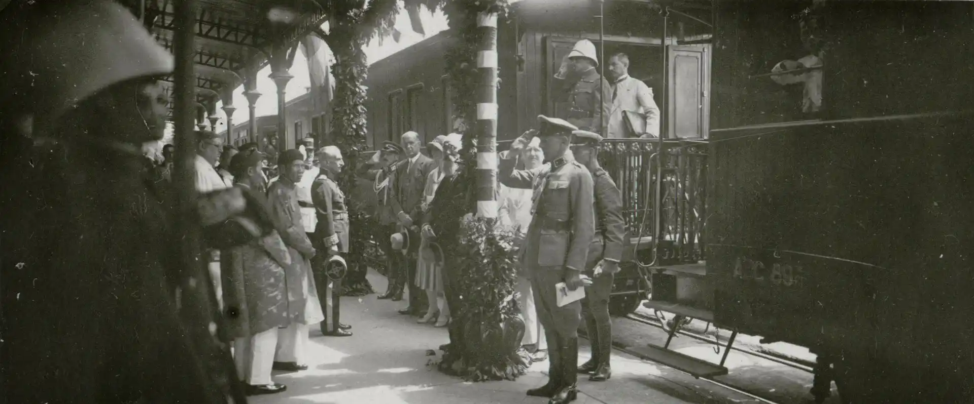 Train Station in Hue in 1930