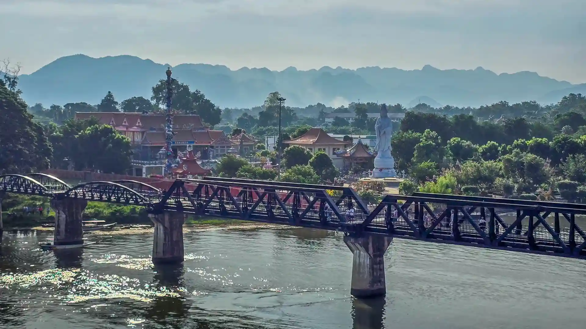 River Khwae Bridge, a top highlight in Kanchanaburi